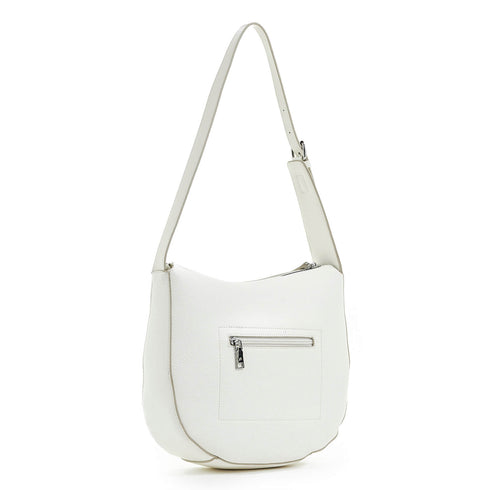 Verde Γυναικεία Τσάντα Ώμου 16-6769 Λευκό